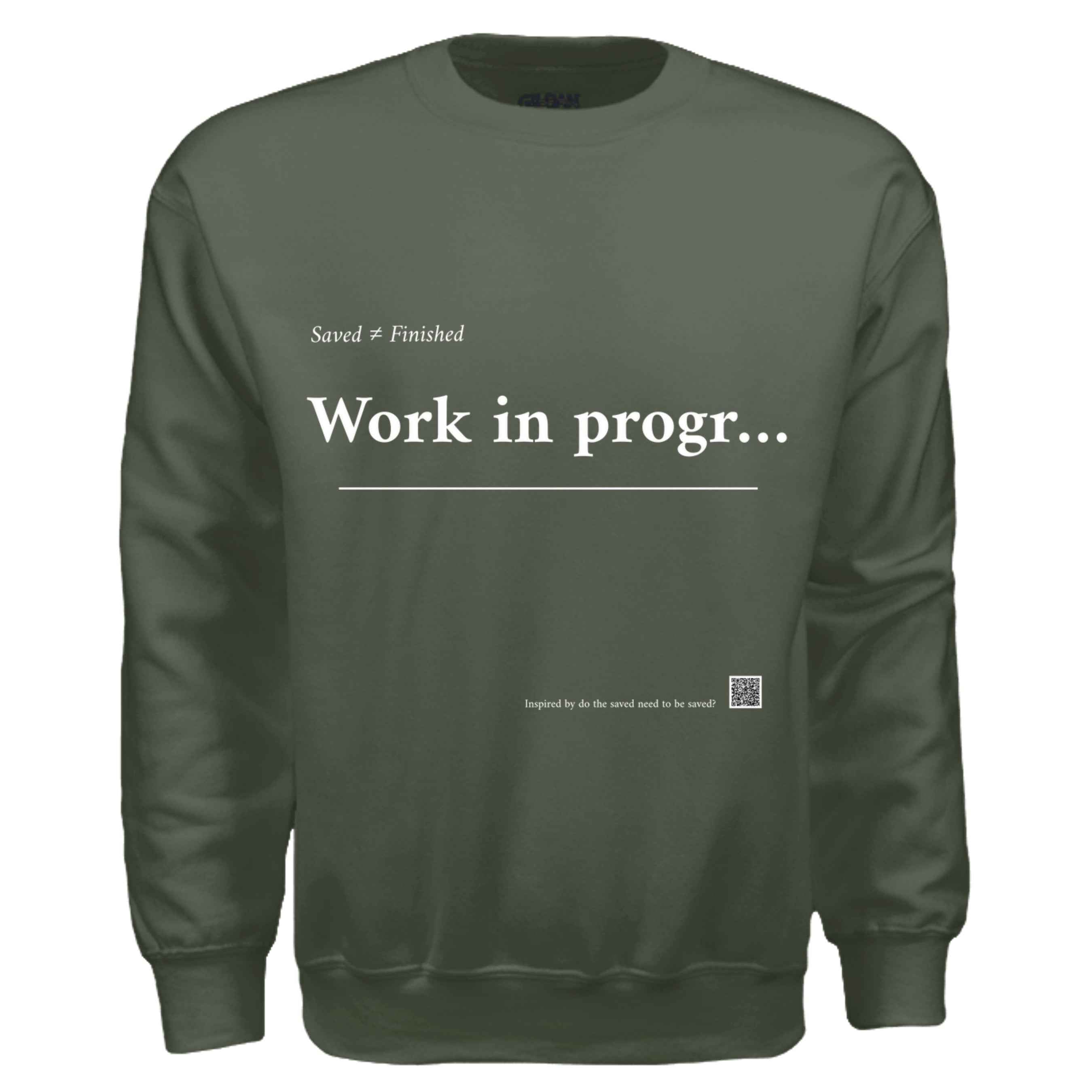 In Progress sweater