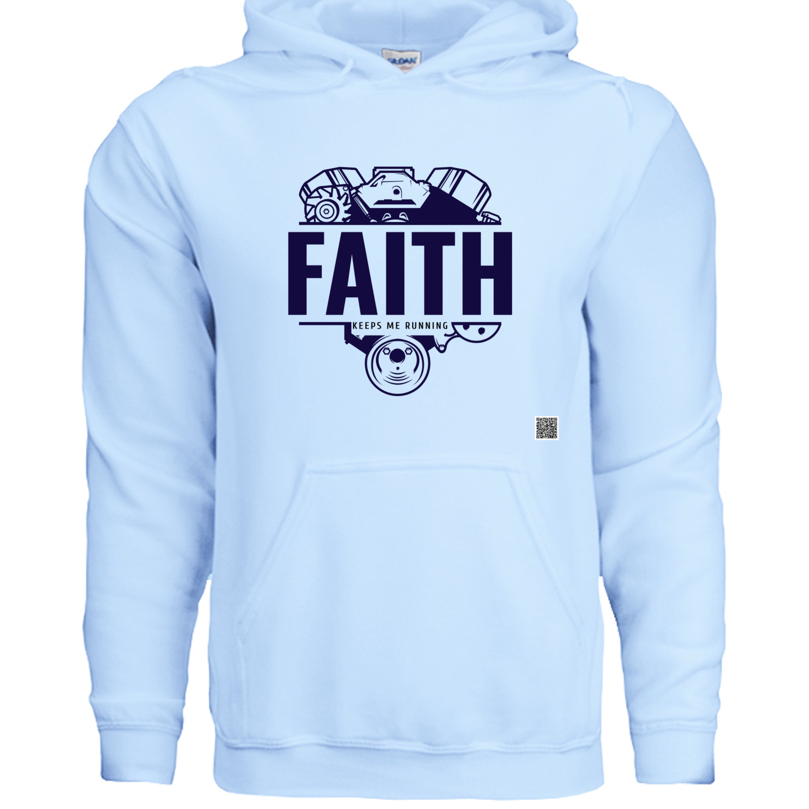 LIGHT BLUE - G185 - FRONT