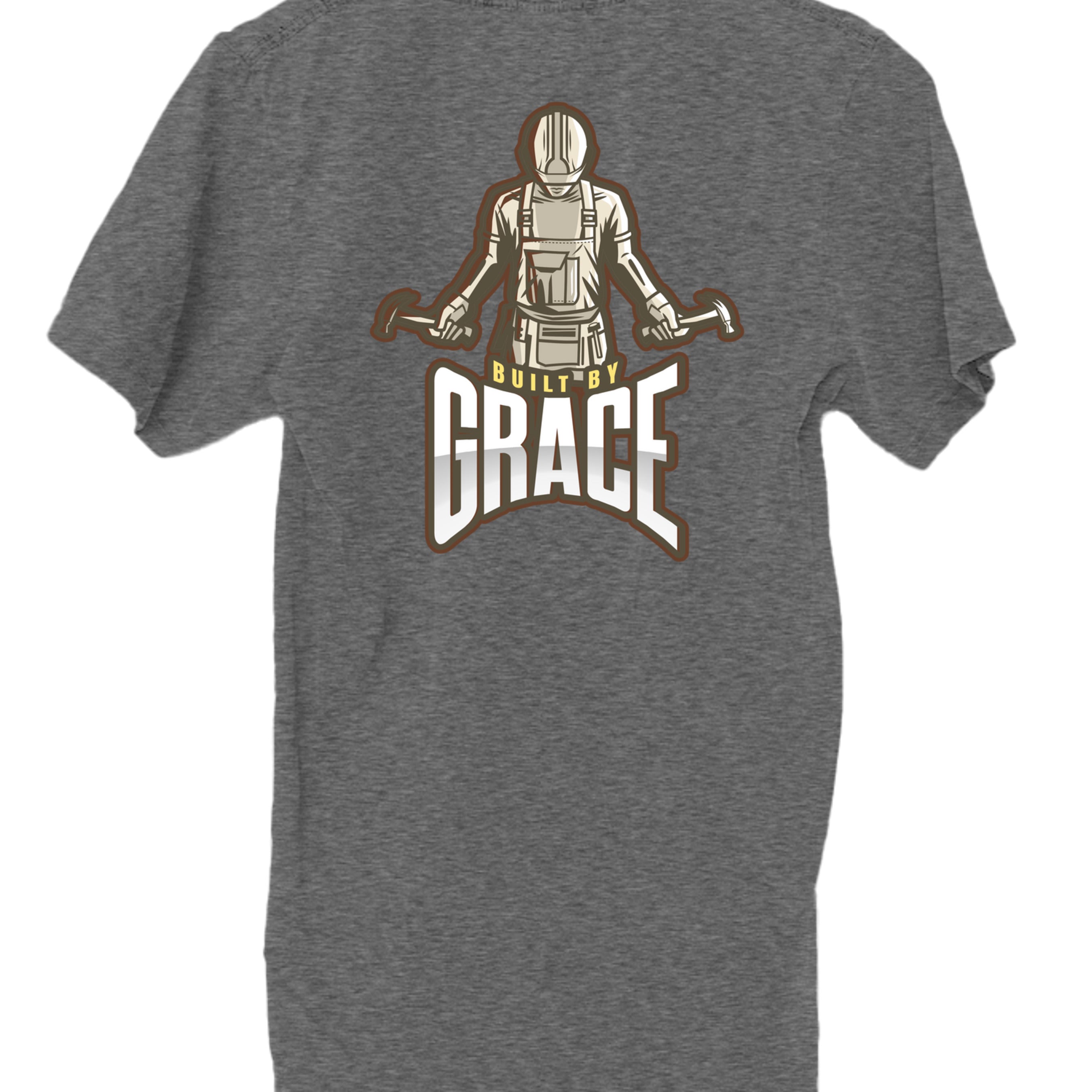 Charcoal Grey Heather - SHMHSS - BACK