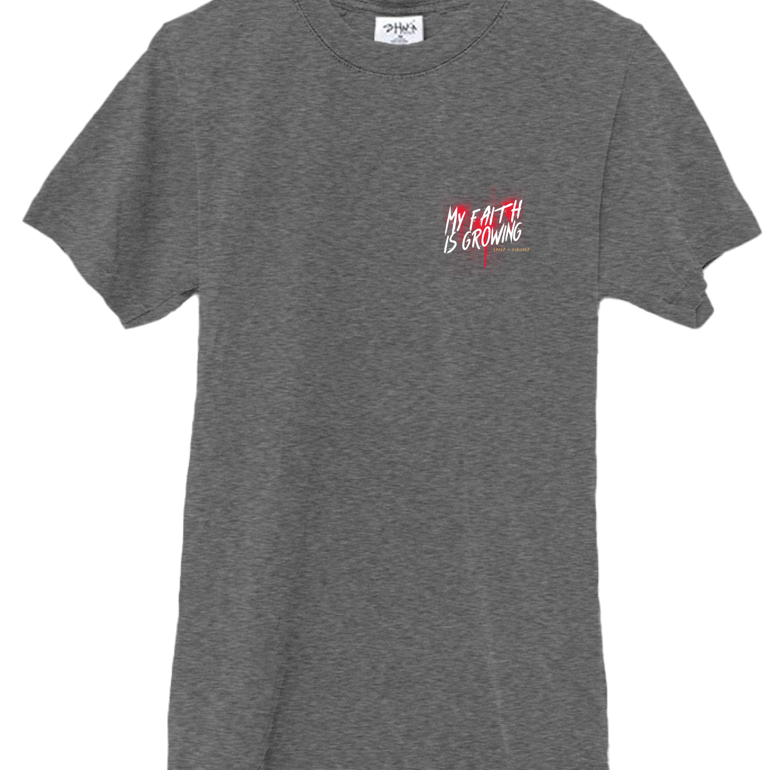 Charcoal Grey Heather - SHMHSS - FRONT