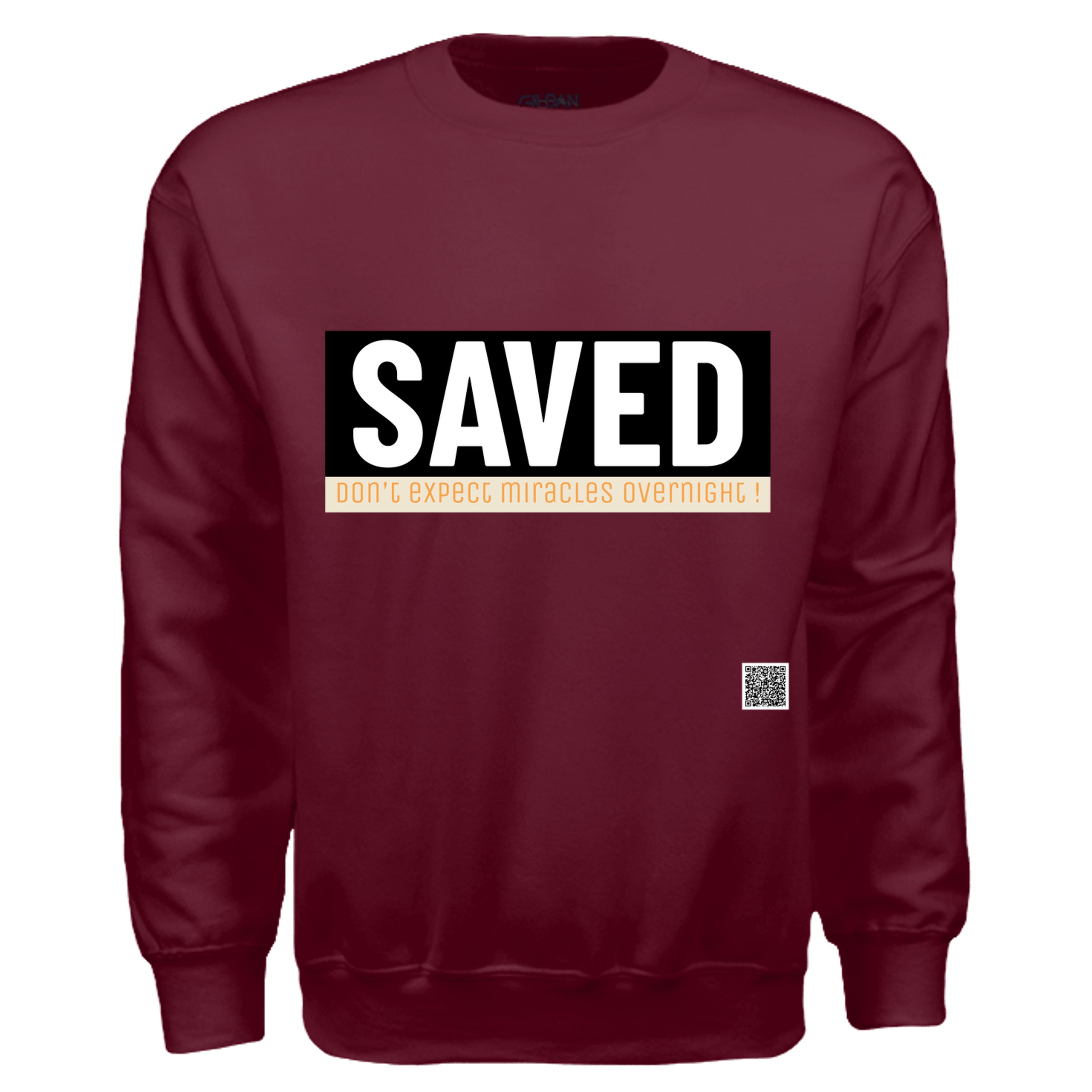 MAROON - G180 - FRONT