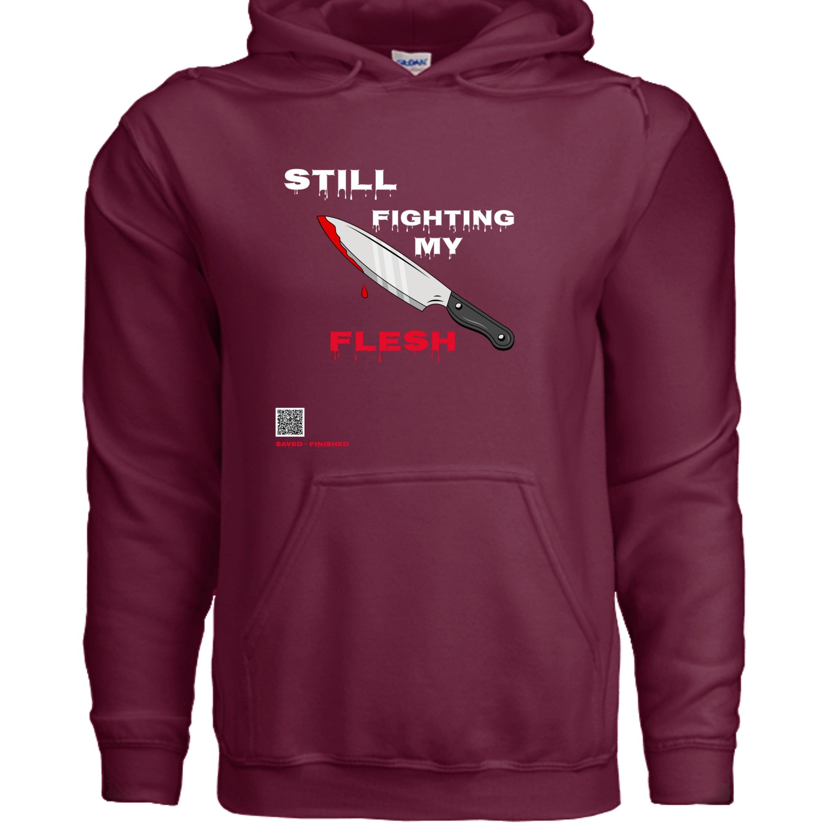 MAROON - G185 - FRONT