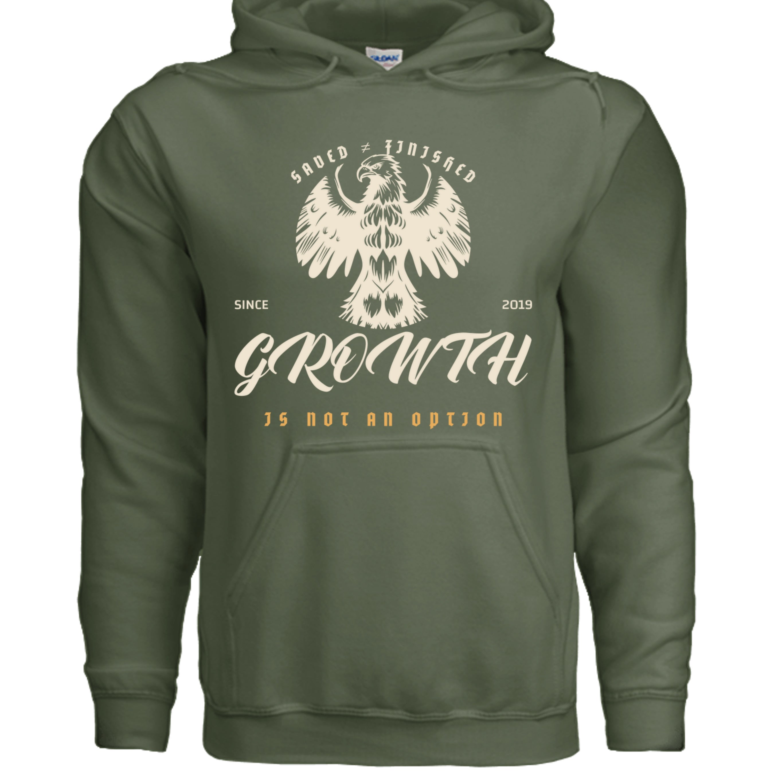 MILITARY GREEN - G185 - FRONT