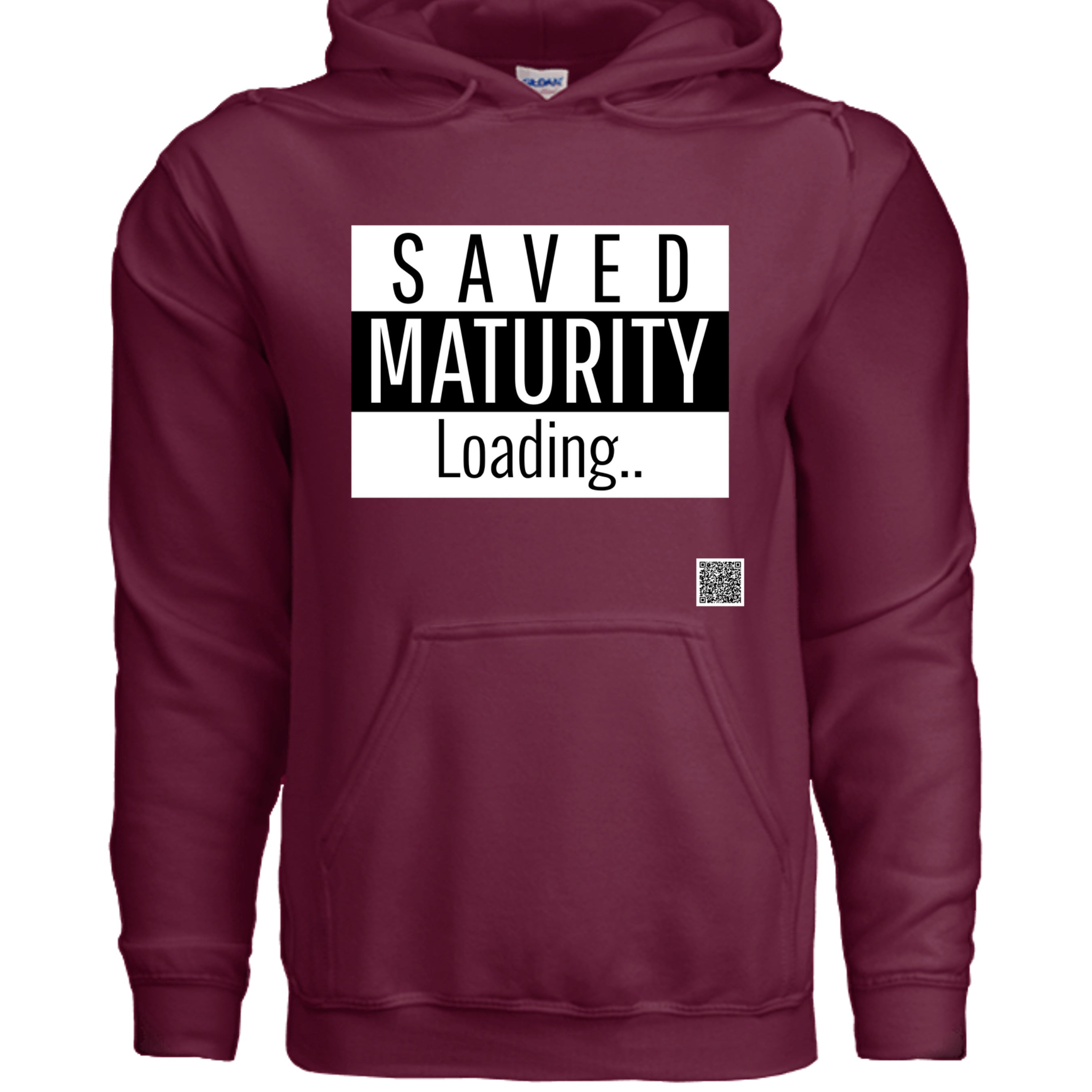 MAROON - G185 - FRONT